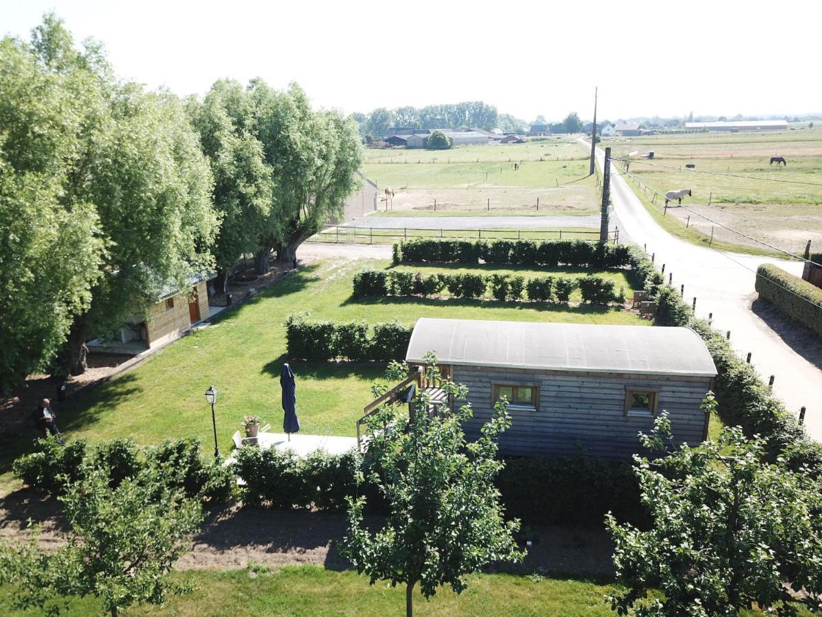 Camping Des Saules Jurbise Exterior foto